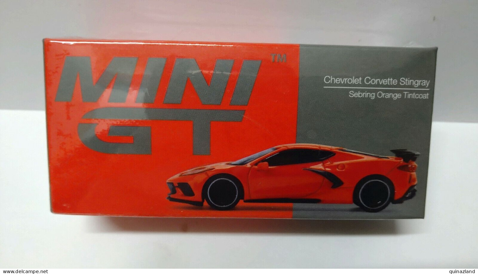 Mini GT Chevrolet Corvette Stingray Sebring Orange Tintcoat N°227 RHD (NP02) - Otros & Sin Clasificación