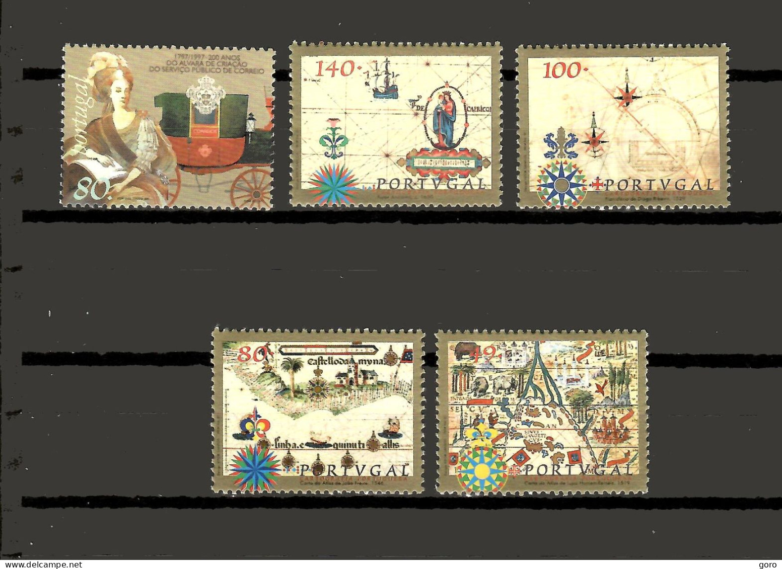 Portugal  1997  .-   Y&T  Nº   2191-2192/95   ** - Unused Stamps