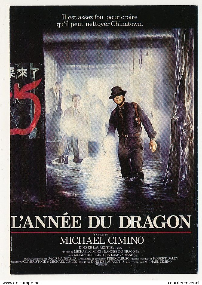 CPM - "L'Année Du Dragon" (Michael Cimino) - Plakate Auf Karten