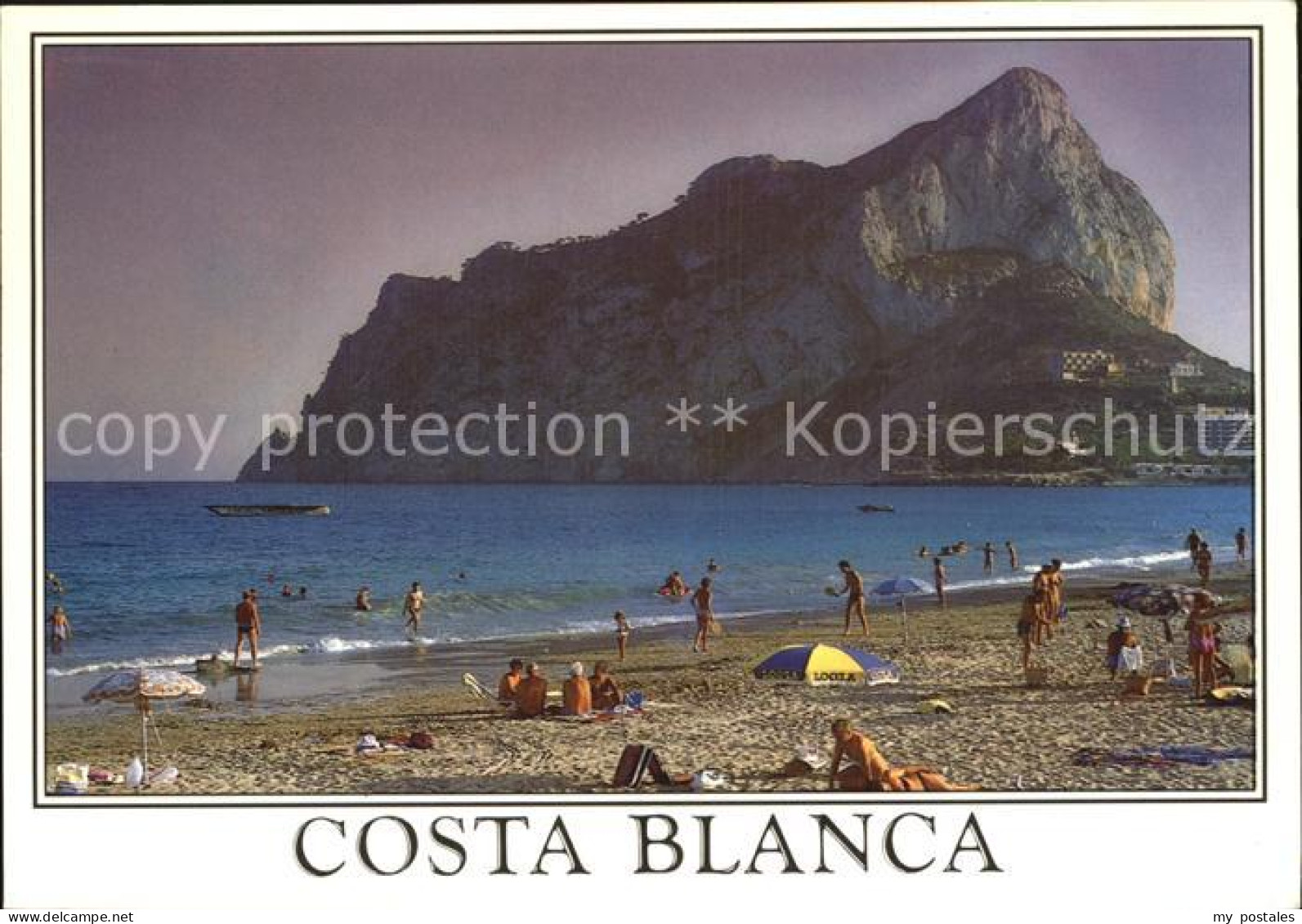 72577407 Calpe Strand Costa Blanca Felsen Calpe - Autres & Non Classés
