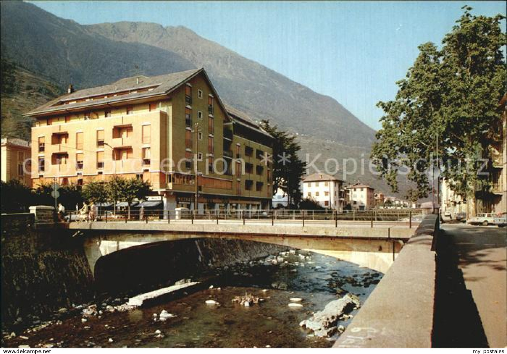 72577309 Tirano Ponte Sul Fiume Adda Bruecke Tirano - Autres & Non Classés