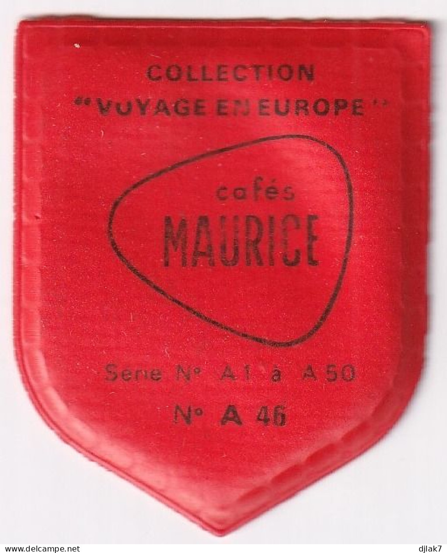 Chromo Plastifié Cafés Maurice Collection Voyage En Europe N° A 46 Gouda - Tea & Coffee Manufacturers