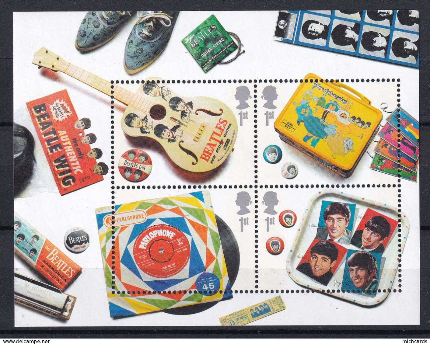 194 GRANDE BRETAGNE 2007 - Y&T BF 44 - Groupe Les Beatles Musique - Neuf ** (MNH) Sans Charniere - Neufs