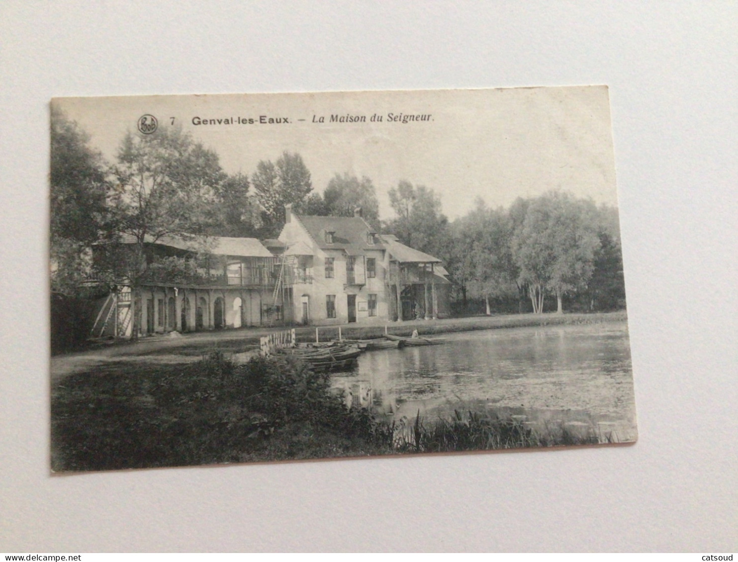Carte Postale Ancienne (1922) Genval-les-Eaux La Maison Du Seigneur - Rixensart