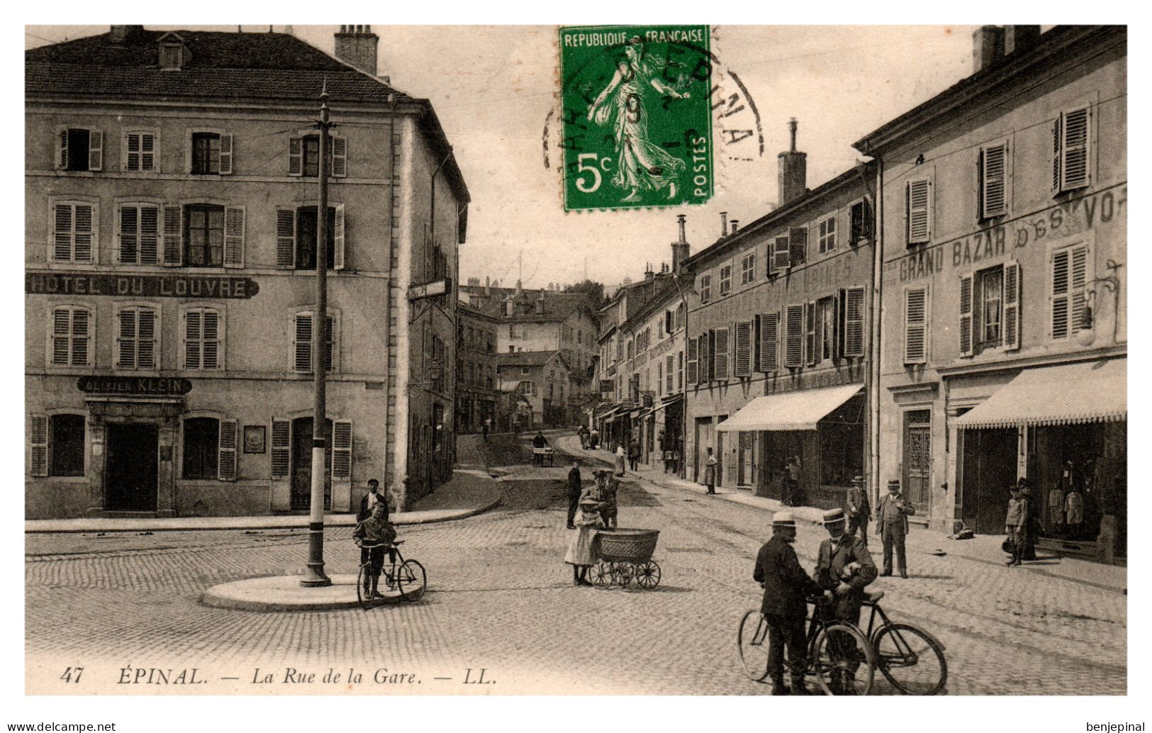 Epinal - La Rue De La Gare - Epinal