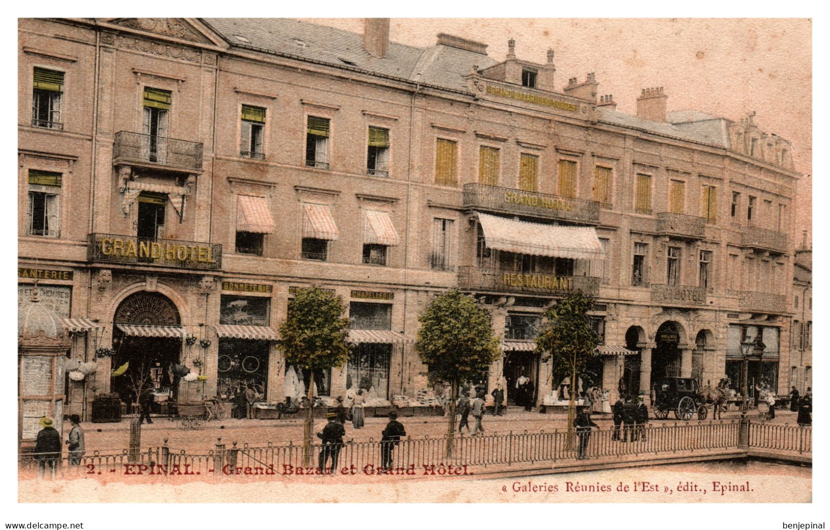 Epinal - Grand Bazar Et Grand Hôtel - Epinal