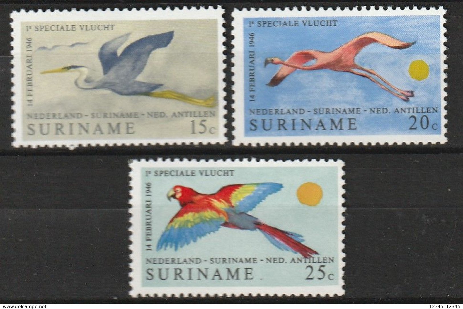 Suriname 1971, Postfris MNH, Birds - Suriname