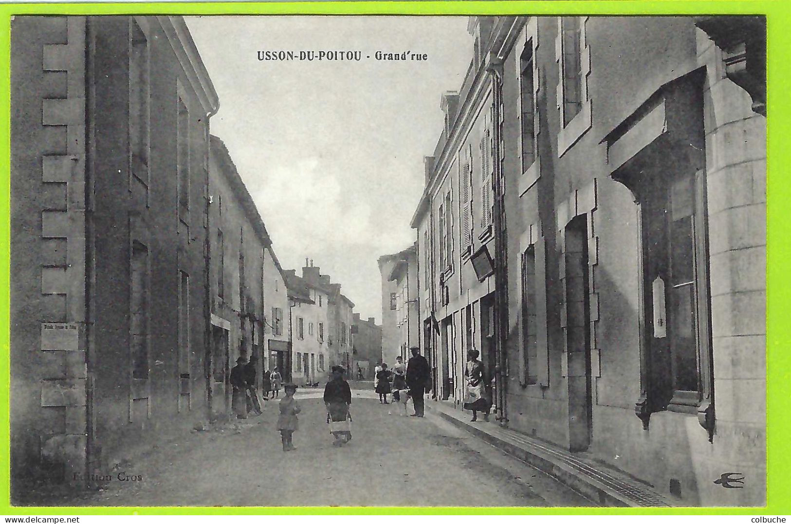 86 - USSON-DU-POITOU +++ Grand'rue +++ - Autres & Non Classés