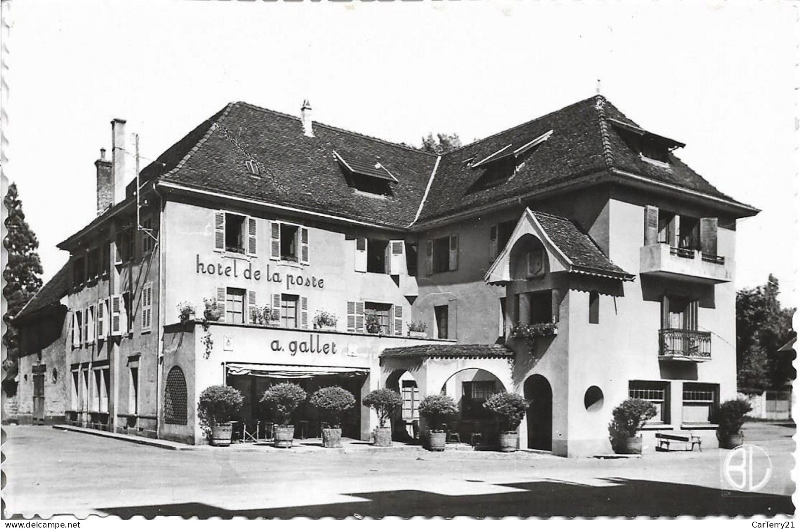 CPSM. 38 PONT DE BEAUVOISIN. HÔTEL GALLET. - Autres & Non Classés