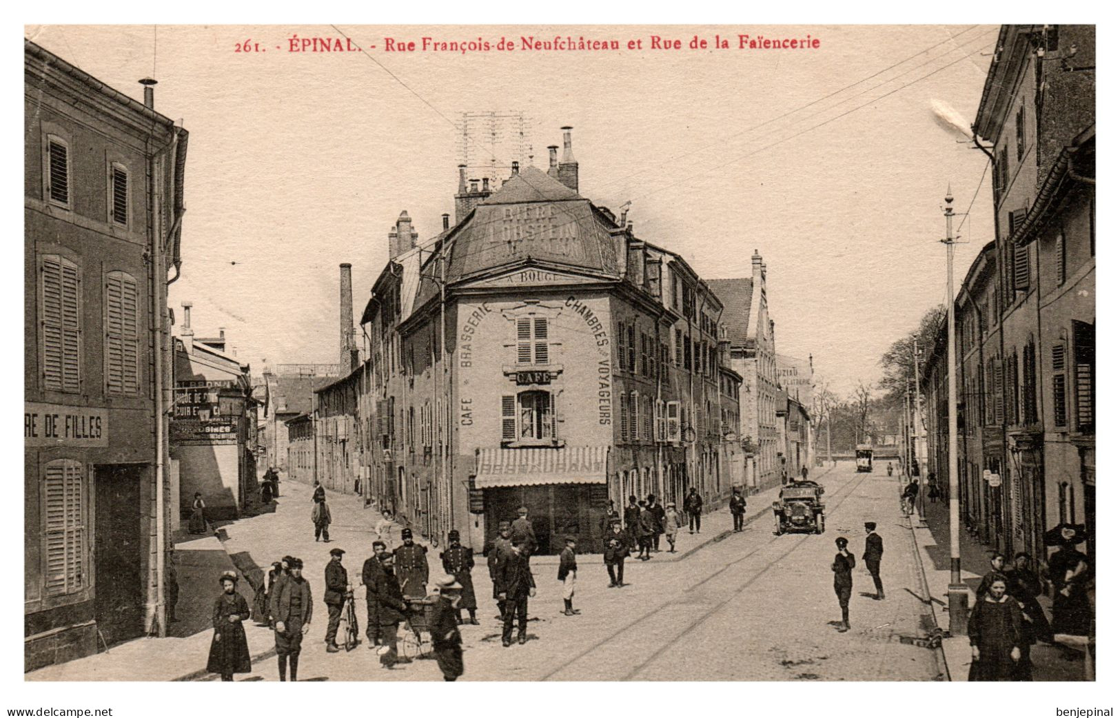 Epinal - Rue François-de-Neufchâteau Et Rue De La Faïencerie - Epinal