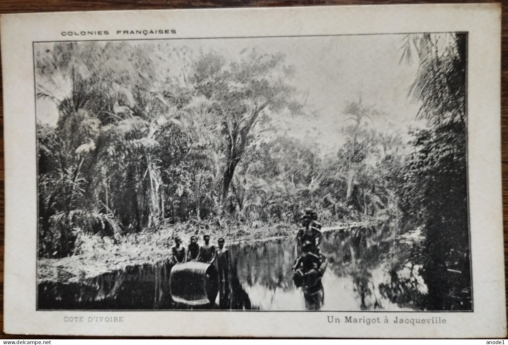 COTE D'IVOIRE  Un Marigot à Jacqueville - Elfenbeinküste