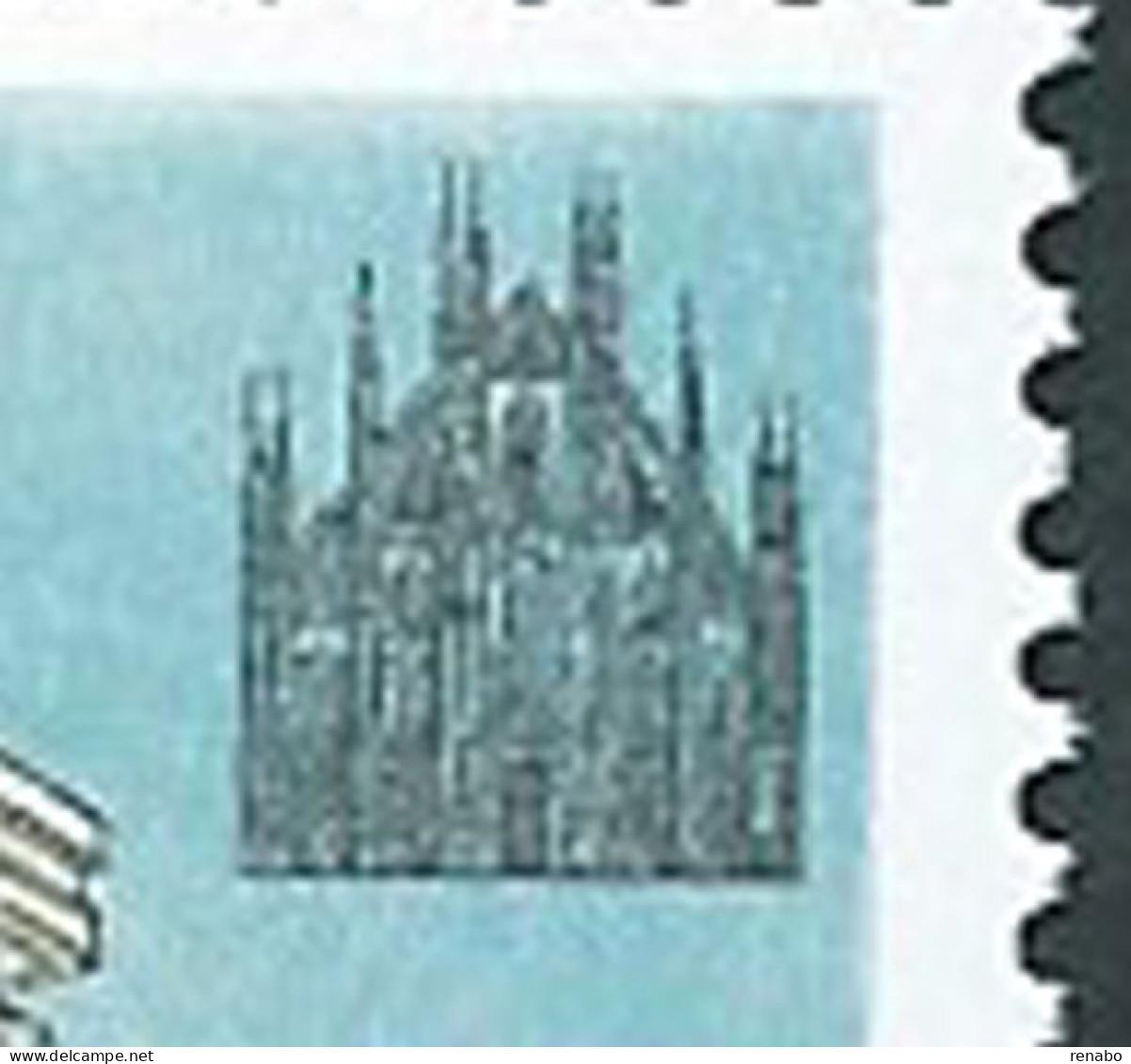 Italia, Italy, Italien, Italie 1997; Duomo Di Milano, Silhouette Milan Cathedral . Angolo. - Churches & Cathedrals
