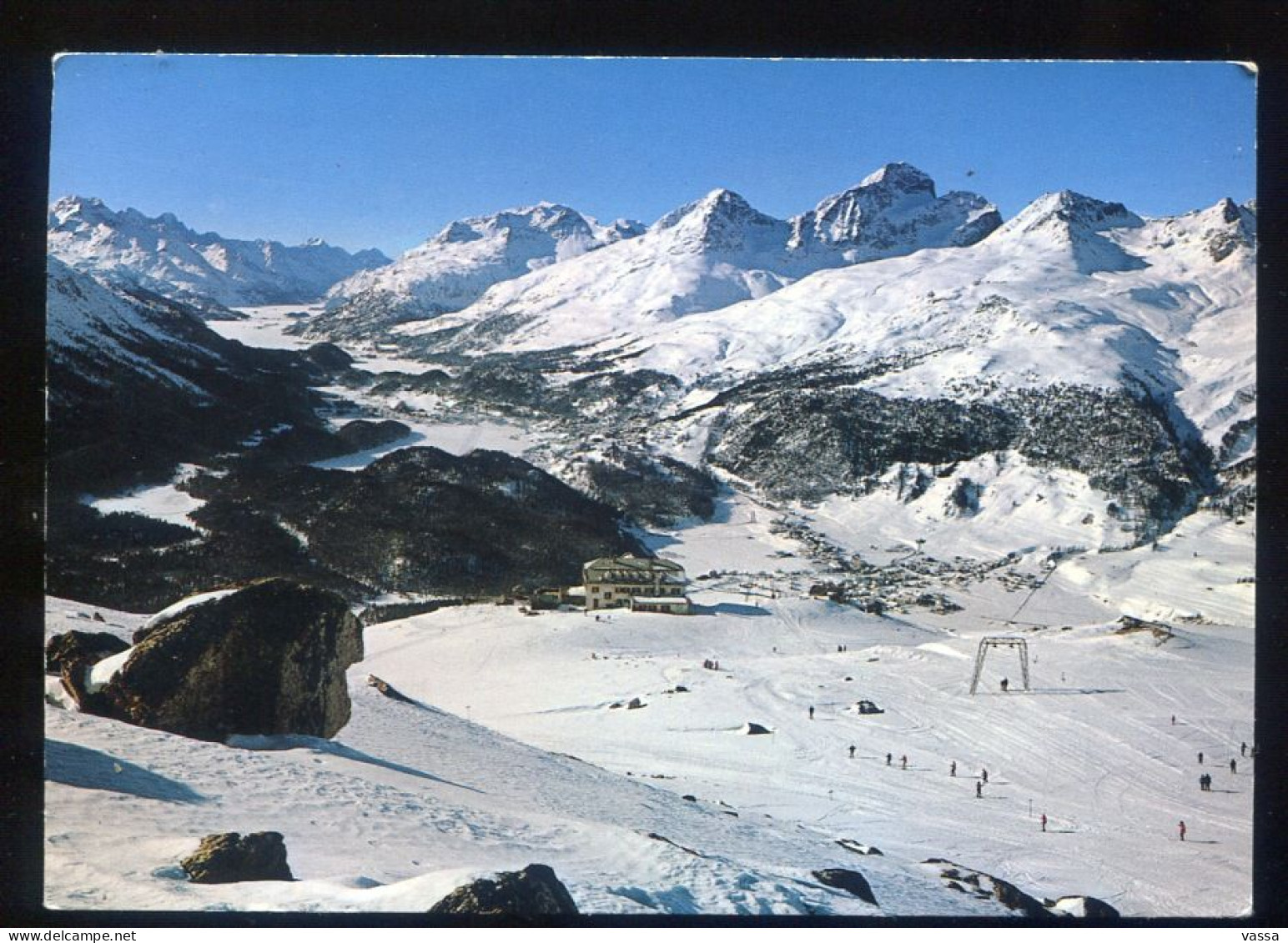 Muottas Muragi. Blick Gegen Celerina Und St. Moritz - Suisse - Saint-Moritz