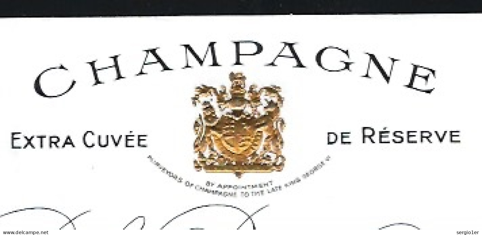 Etiquette Champagne Brut Millésime 1964 Pol Roger & Cie Epernay  Marne 51 - Champagne