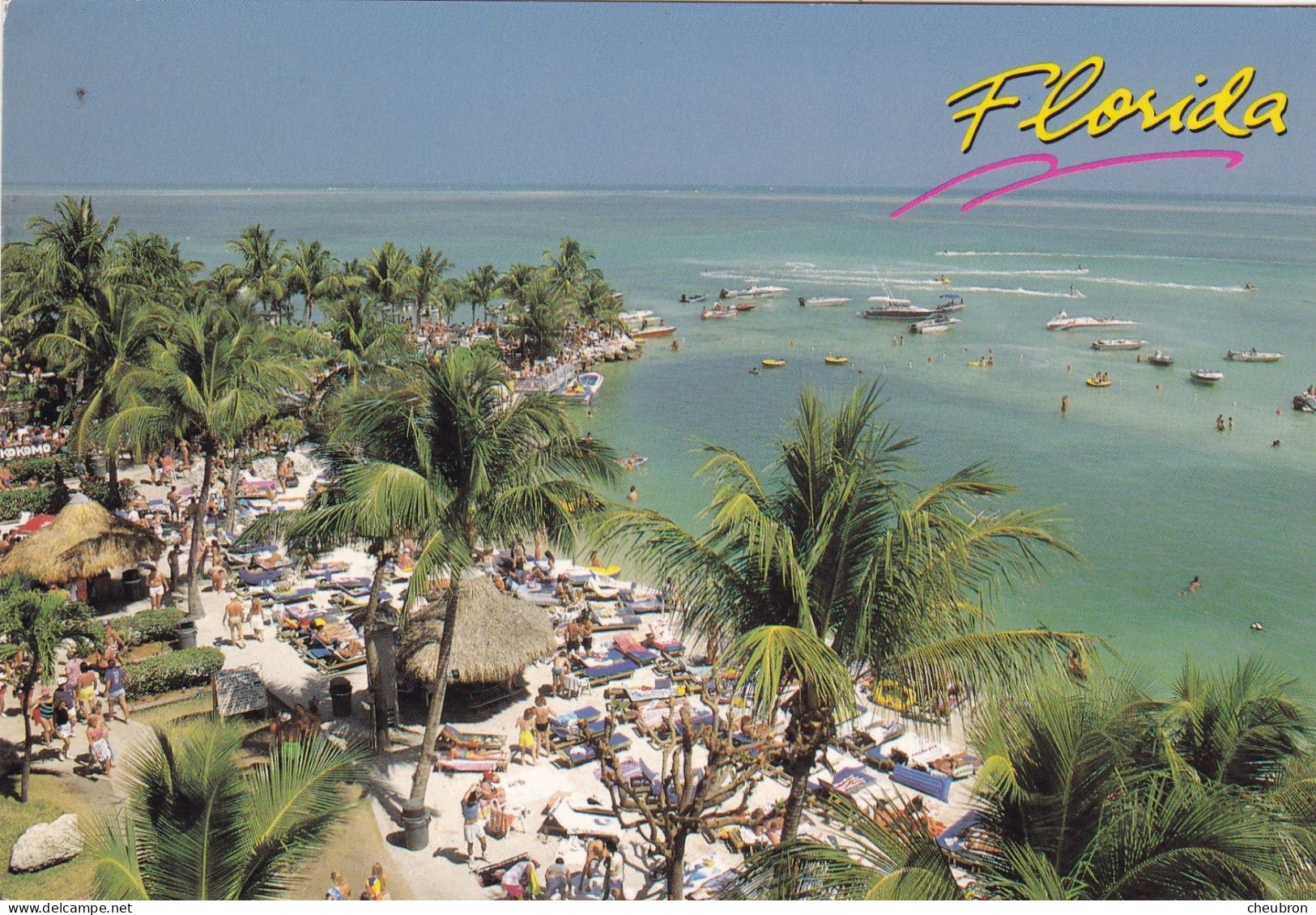 ETATS UNIS. FL..MIAMI (ENVOYE DE ). " THE FAMOUS HOLIDAY ISLE RESORT IN THE FLORIDA KEYS ". ANNEE 1997 + TEXTE + TIMBRE - Sonstige & Ohne Zuordnung