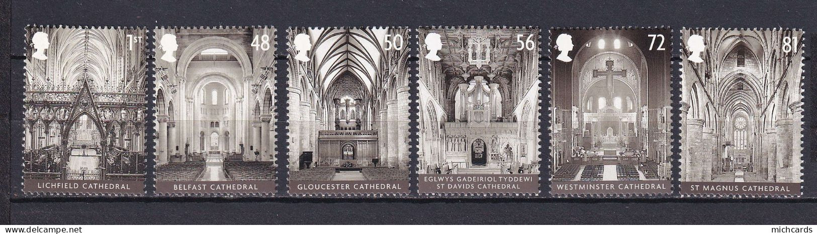 194 GRANDE BRETAGNE 2008 - Y&T 3019/24 - Cathedrale Royaume Uni - Neuf ** (MNH) Sans Charniere - Ungebraucht
