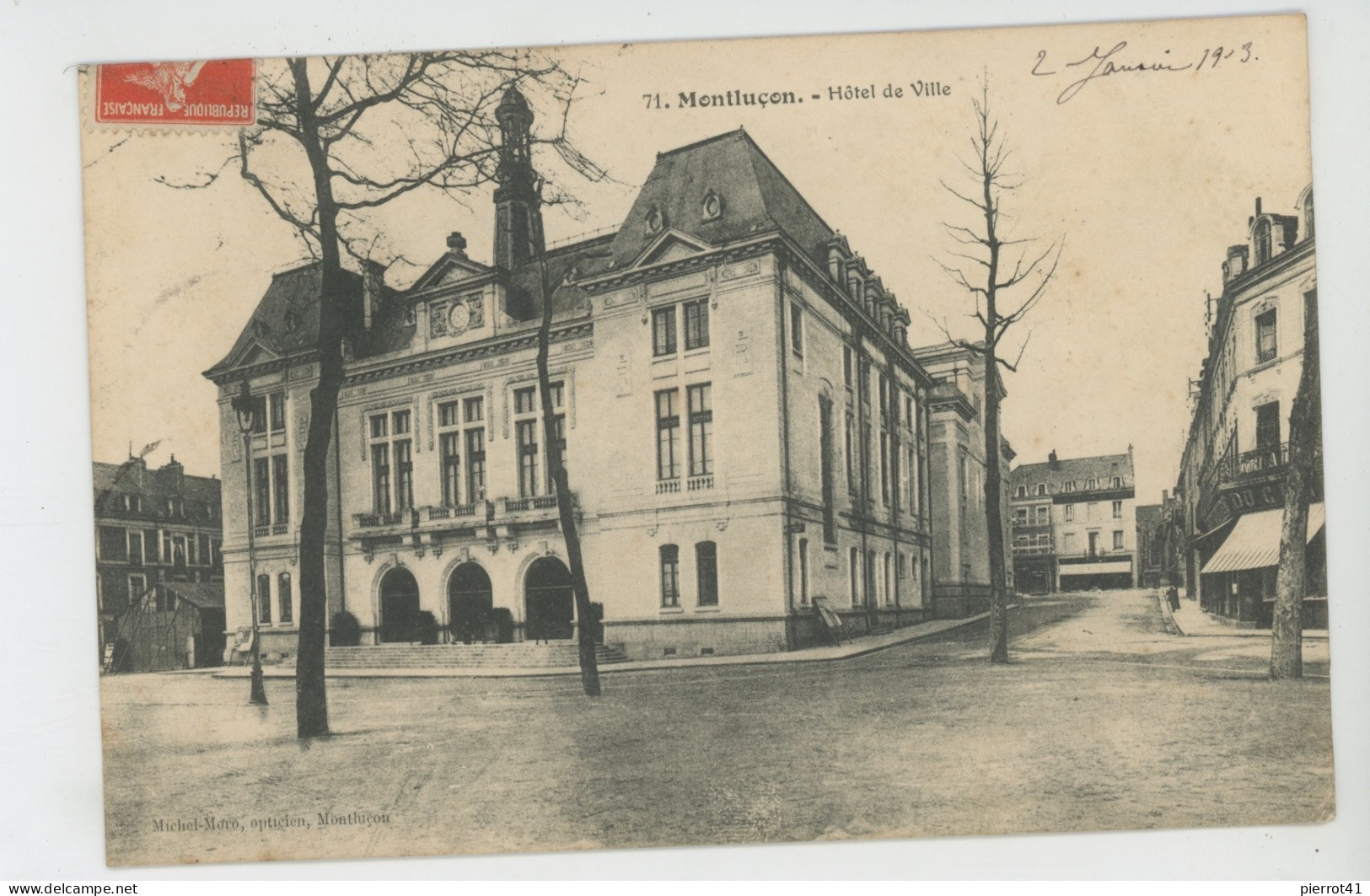 MONTLUÇON - Hôtel De Ville - Montlucon