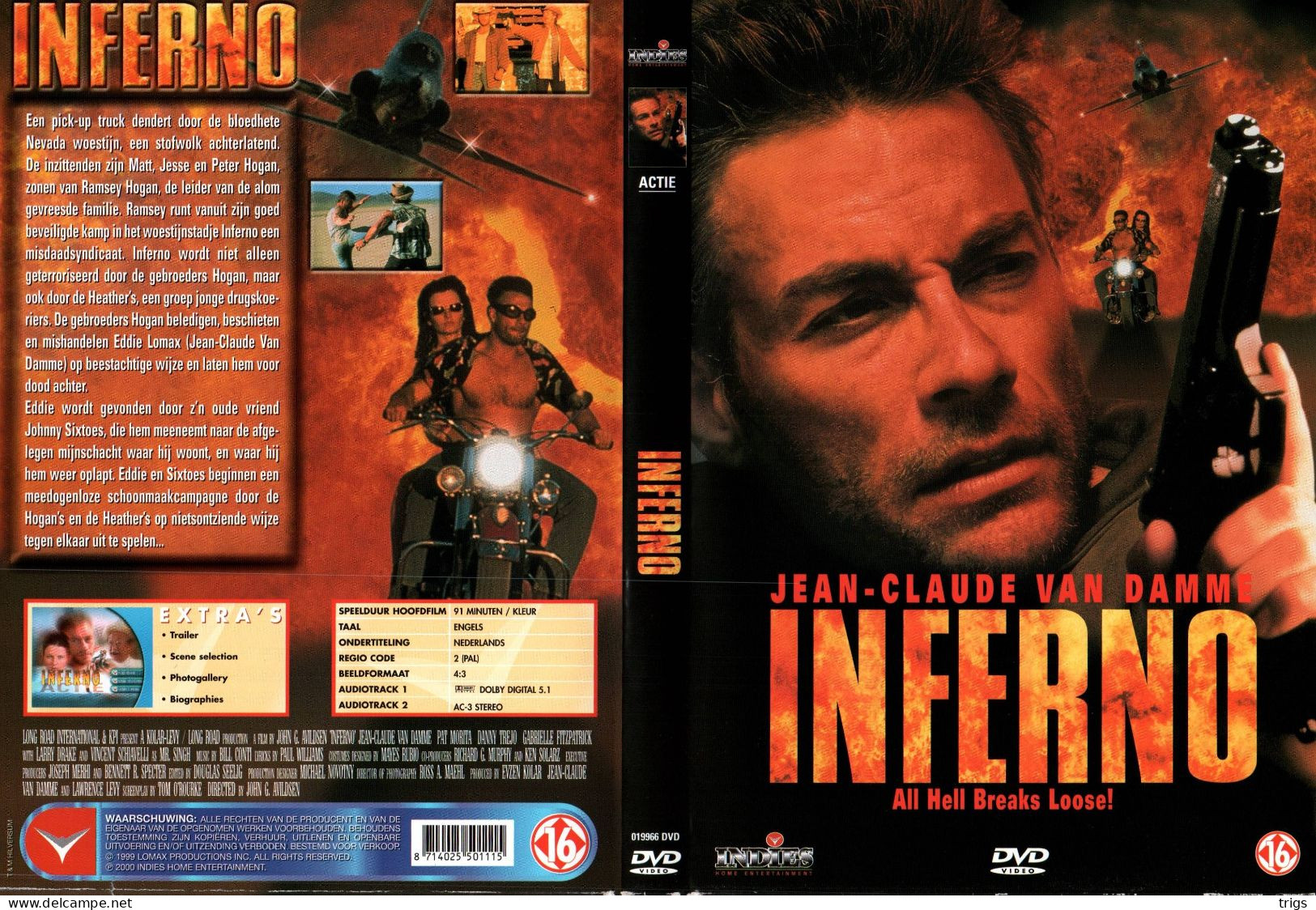 DVD - Inferno - Actie, Avontuur