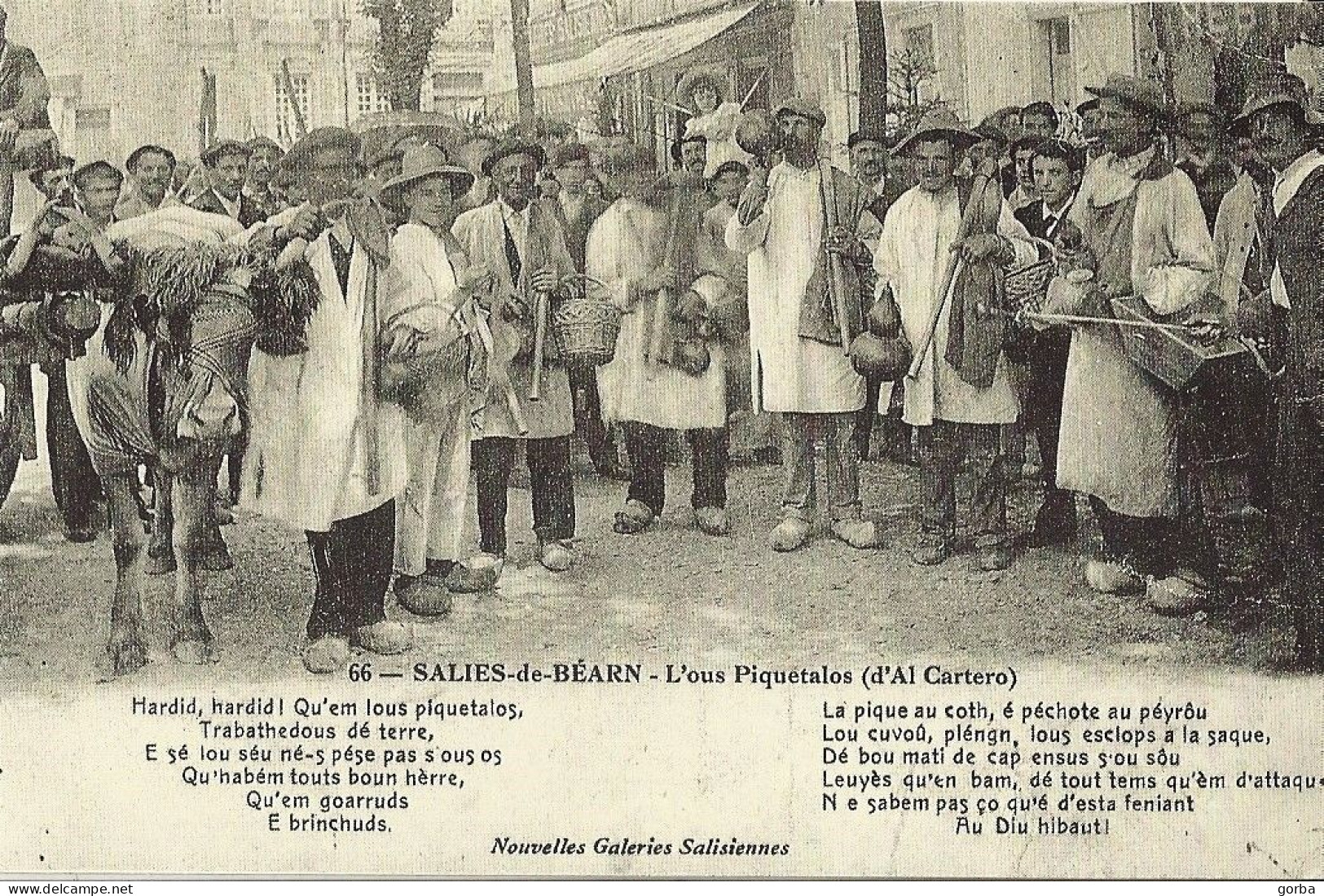 *Repro CPA - 64 - SALIES DE BEARN - Lous Piquétalos - Salies De Bearn