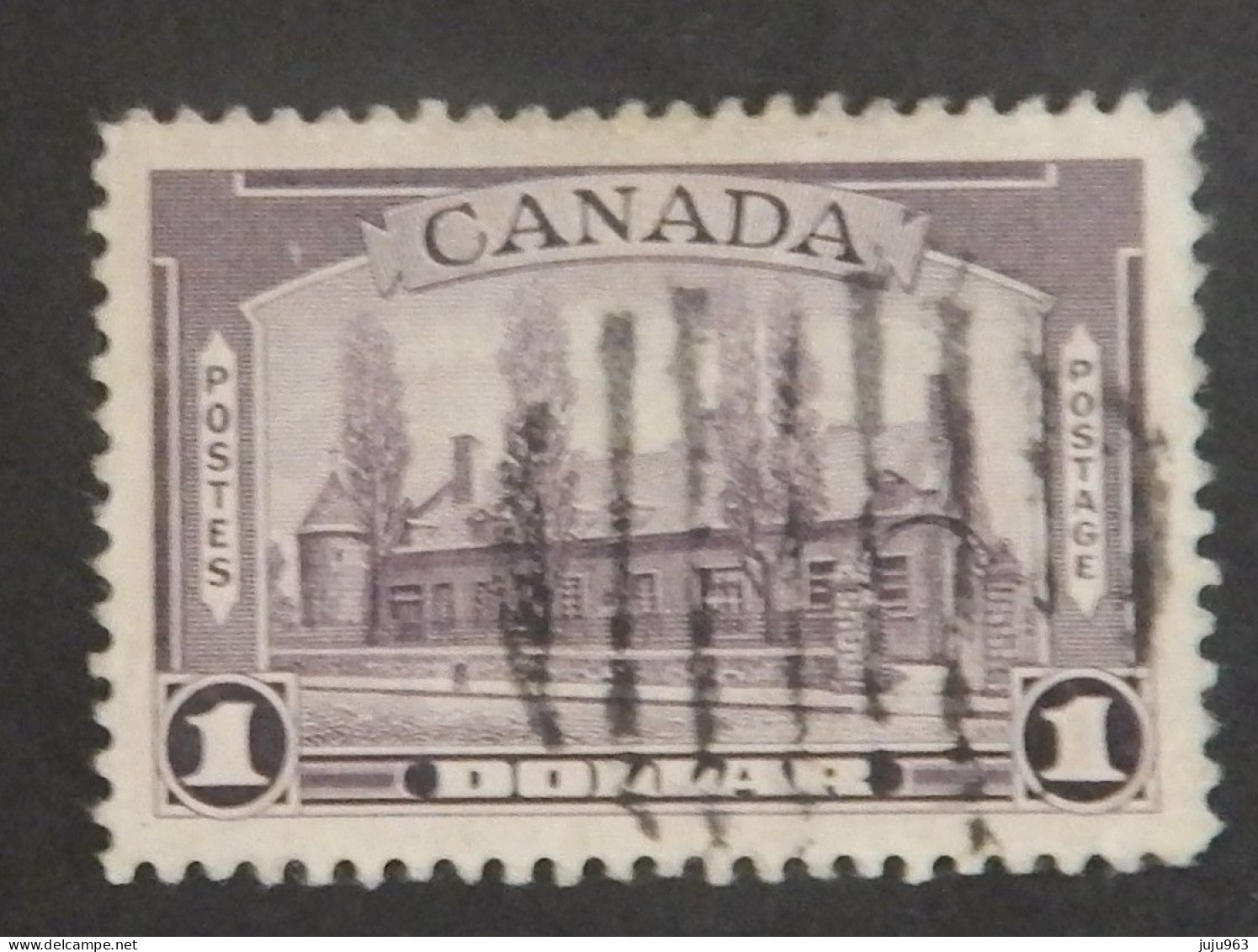 CANADA YT 201 OBLITERE "CHATEAU DE RAMEZAY A MONTREAL" ANNÉE 1938 - Used Stamps