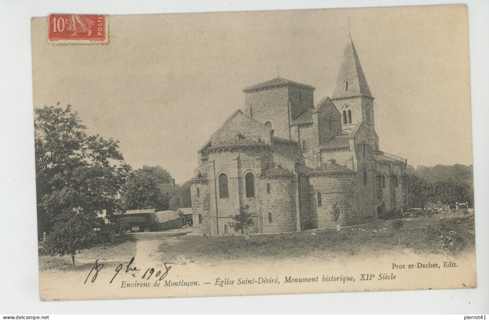 MONTLUÇON (environs) - Eglise SAINT DÉSIRÉ - Montlucon