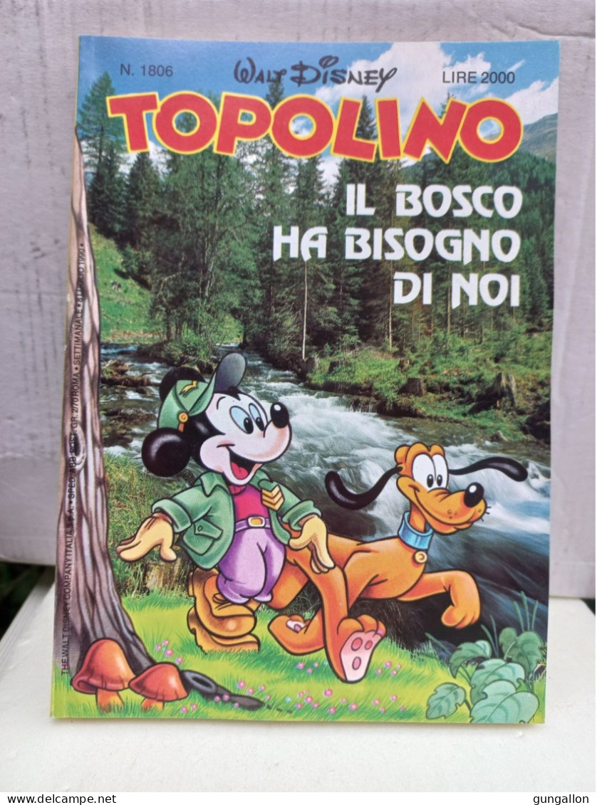 Topolino (Mondadori 1990) N. 1806 - Disney