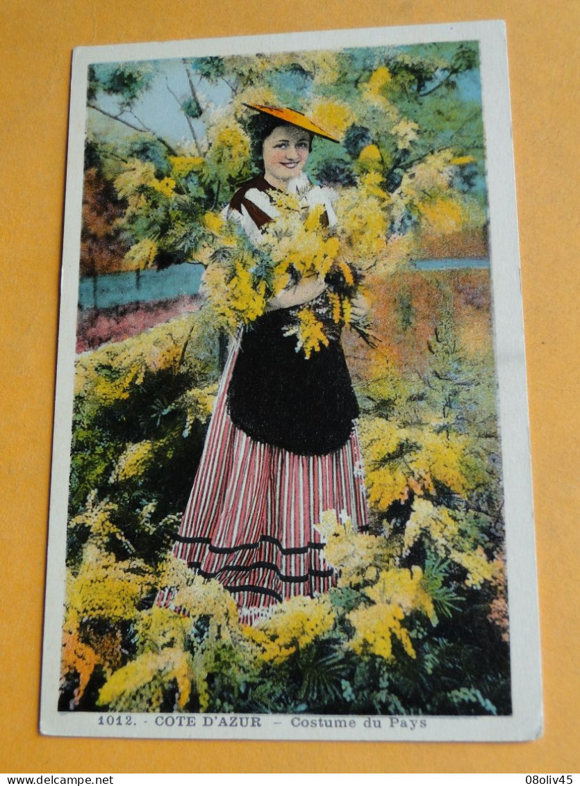 COTE D'AZUR -- Lot De 5 Cartes Différentes - Cueillette Des Violettes (2) - Jonquilles - Tubéreuses - Niçoise En Costume - Landwirtschaftl. Anbau