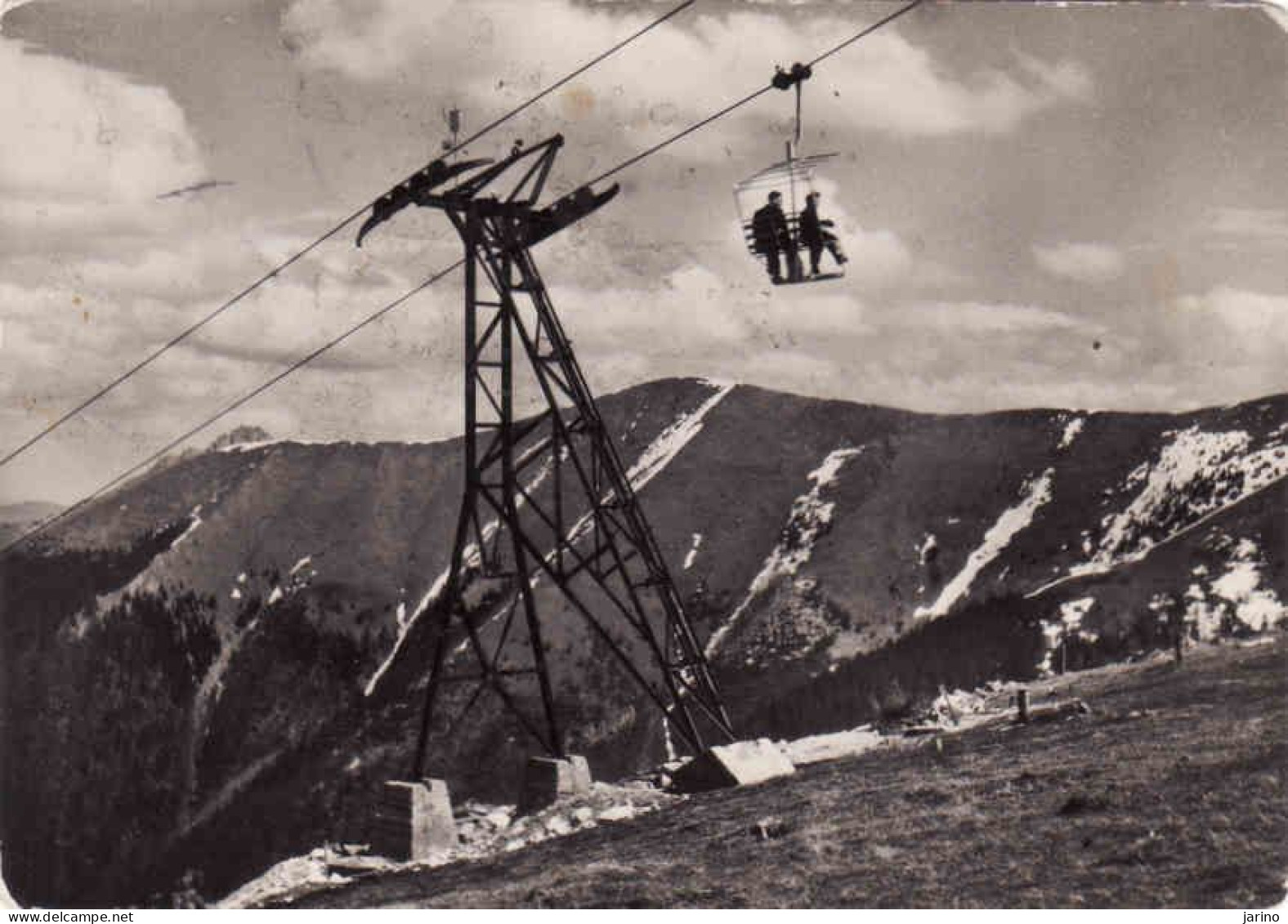 Slovakia, Mala Fatra, Vrátna, Výtah Na Chleb, Used 1956 - Eslovaquia