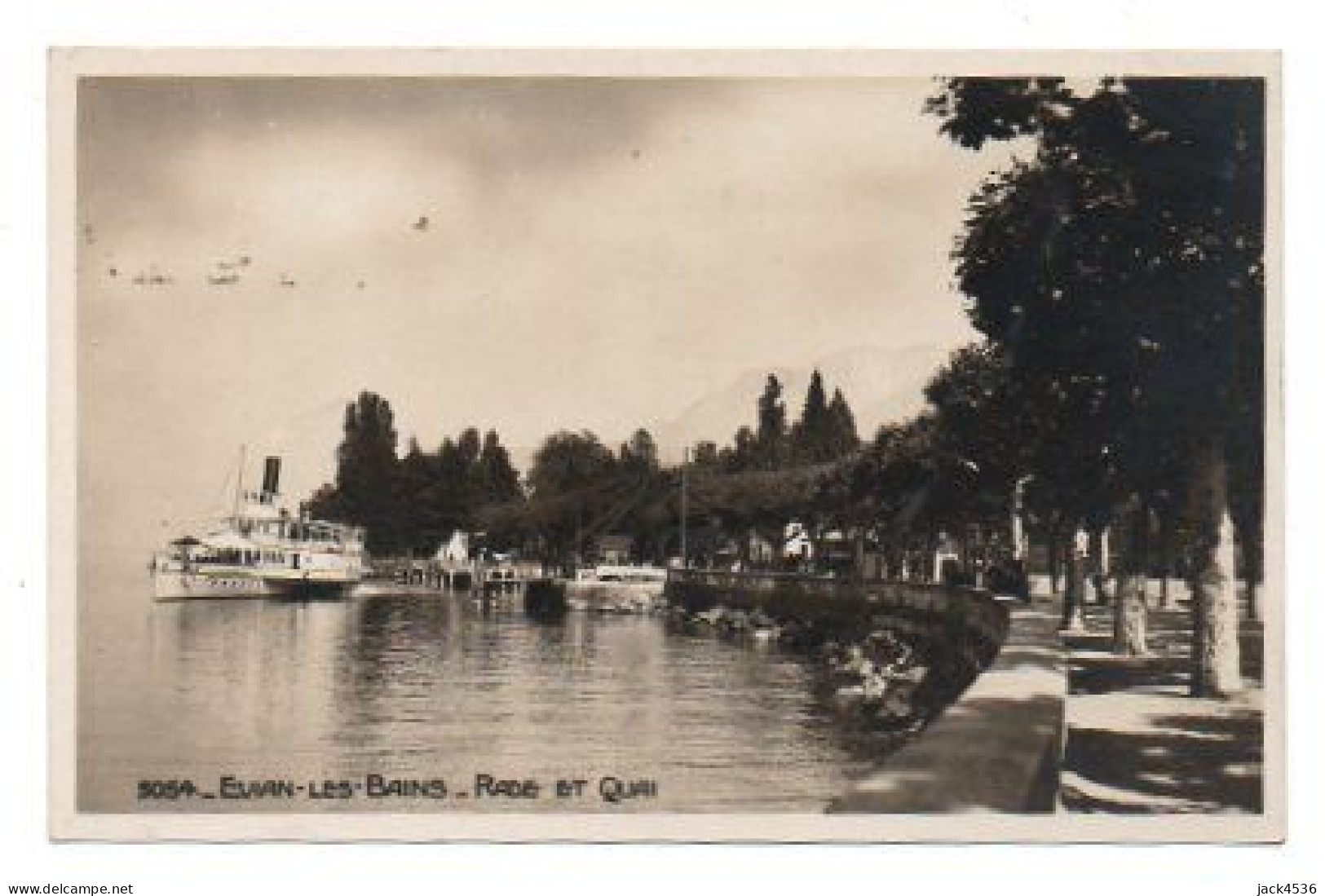 Carte Postale Moderne - 14 Cm X 9 Cm - Non Circulé - Dép. 74 - EVIAN LES BAINS - Rade, Quai - Evian-les-Bains