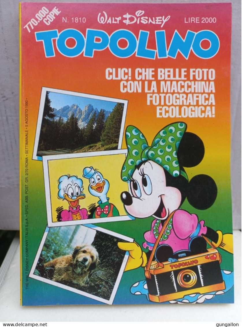 Topolino (Mondadori 1990) N. 1810 - Disney