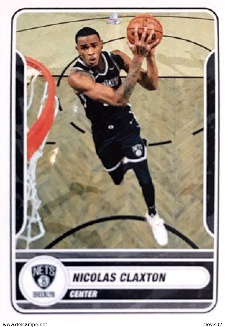 131 Nicolas Claxton - Brooklyn Nets - Panini NBA Basketball 2023-2024 Sticker Vignette - Other & Unclassified