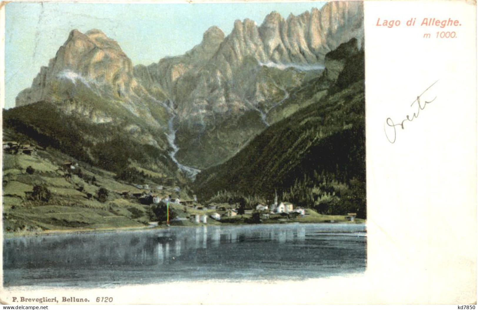 Lago Di Alleghe - Autres & Non Classés