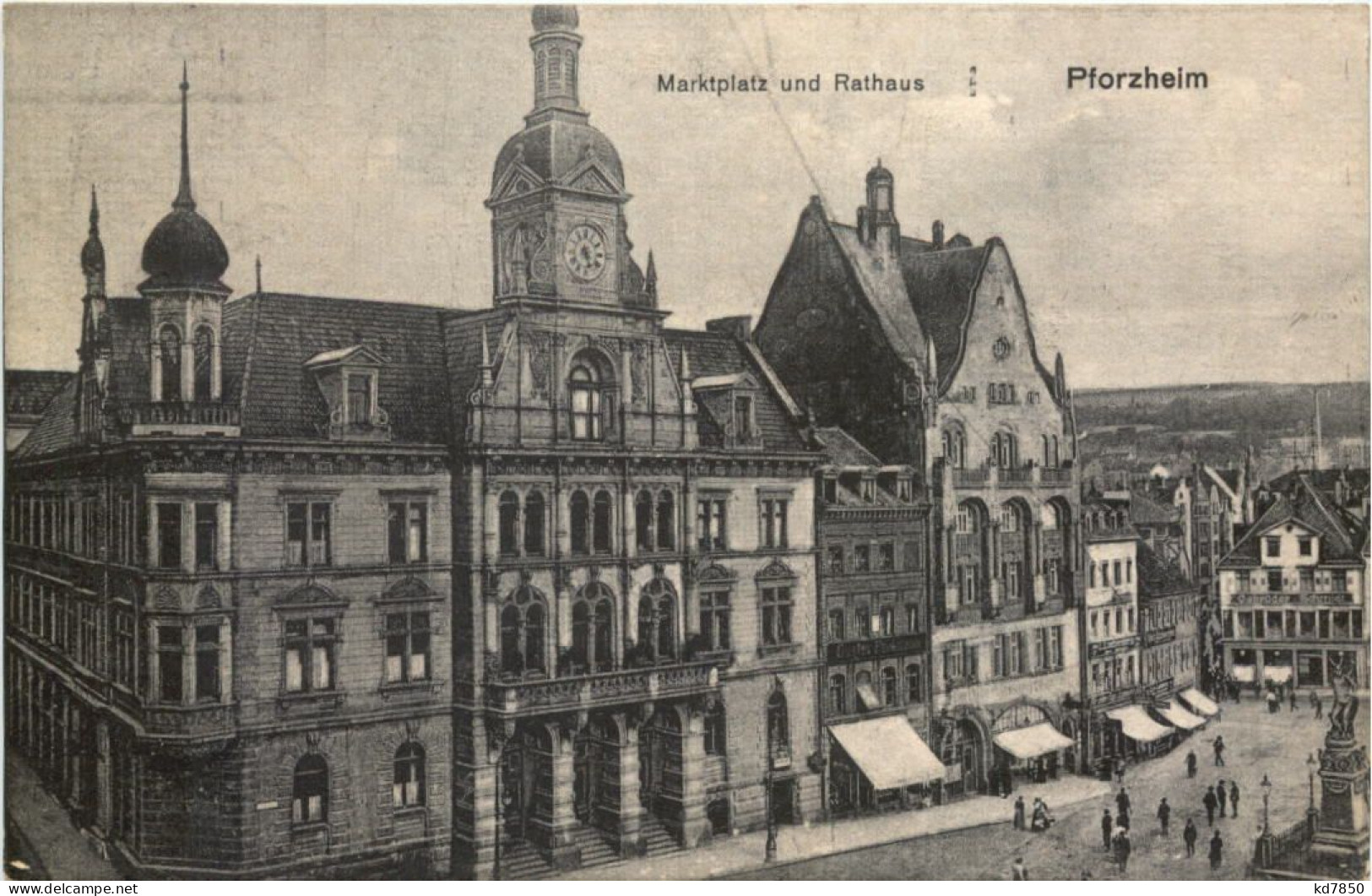Pforzheim - Marktplatz Und Rathaus - Pforzheim