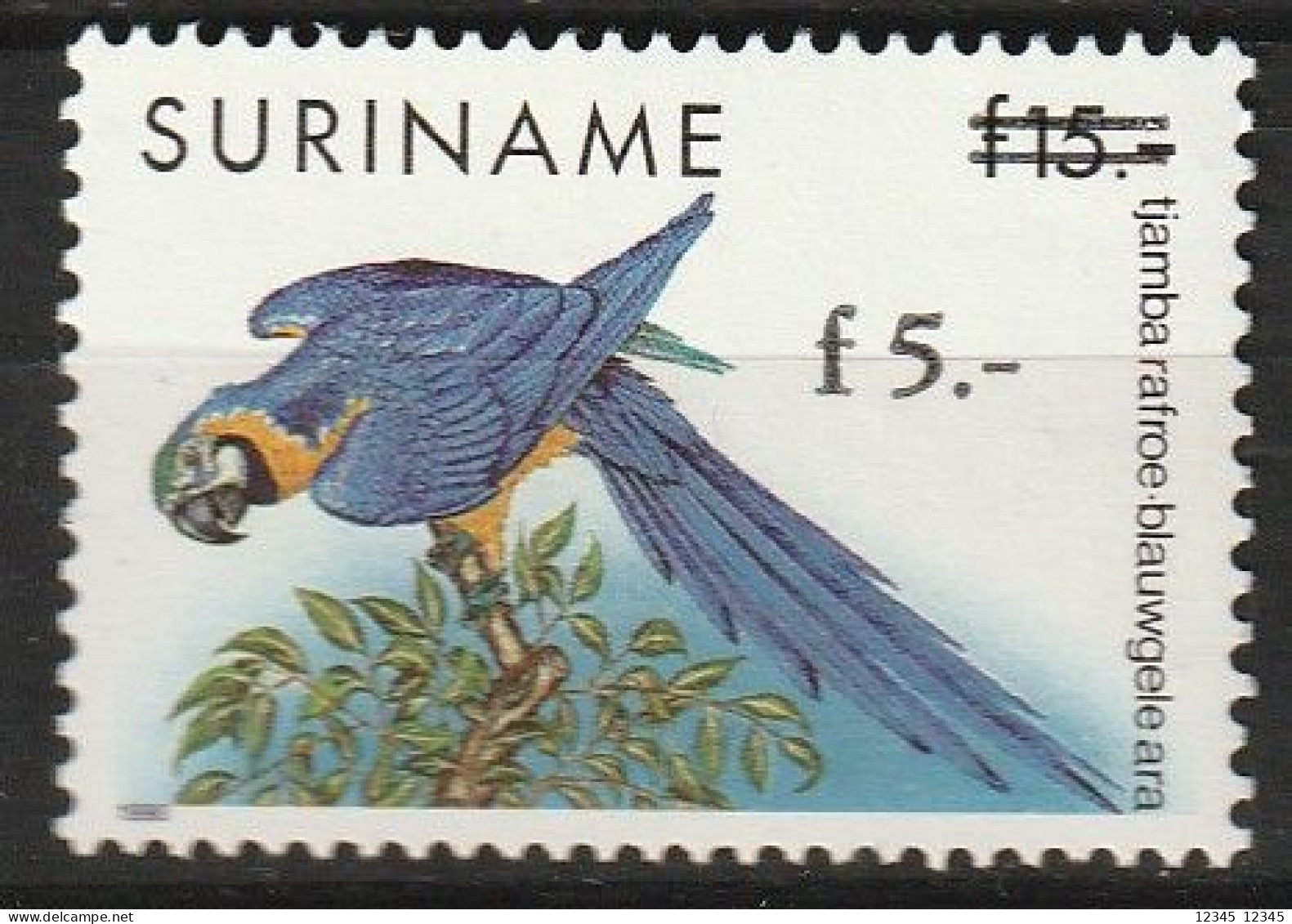 Suriname 1993, Postfris MNH, Birds, Parrot - Surinam