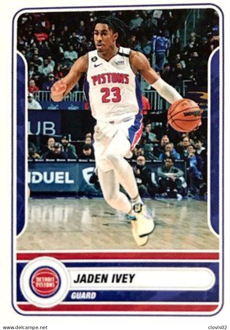 182 Jaden Ivey - Detroit Pistons - Panini NBA Basketball 2023-2024 Sticker Vignette - Andere & Zonder Classificatie
