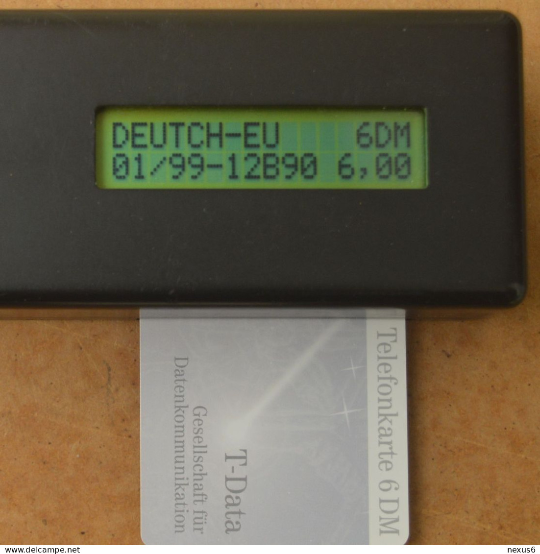 Germany - T-Data Datenkommunikation - O 1060 - 09.1998, 6DM, 3.500ex, Mint - O-Series : Séries Client