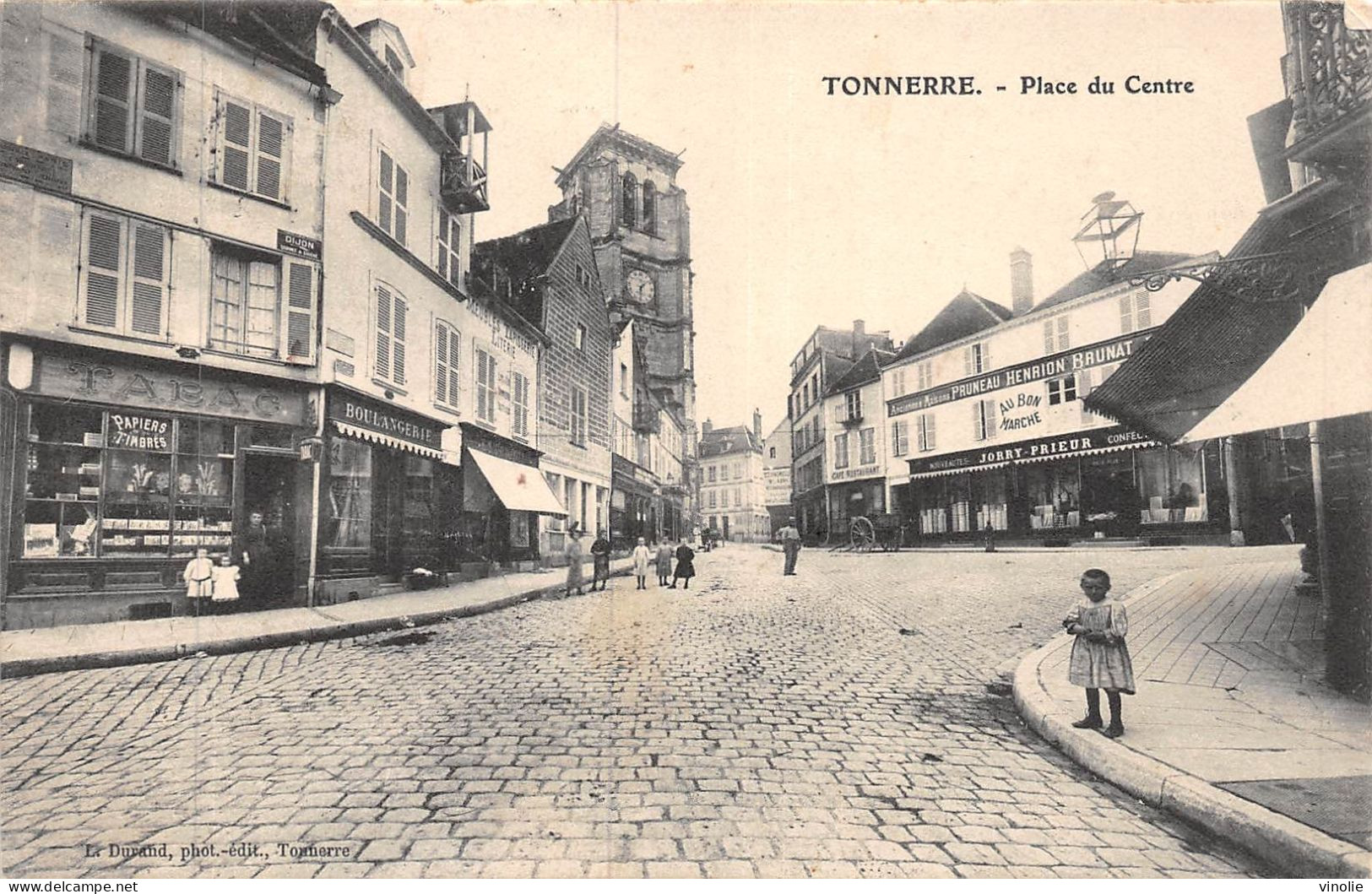 P-24-Mi-Is-2156 : TONNERRE. PLACE DU CENTRE - Tonnerre