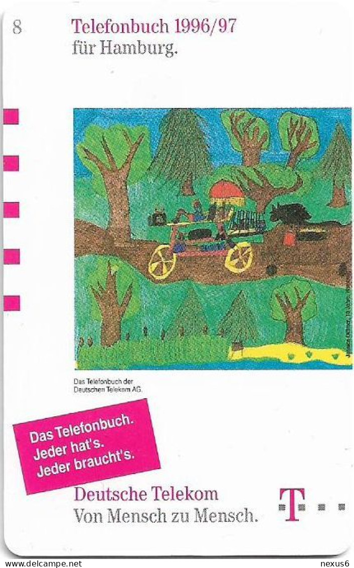 Germany - DeTeMedien Telefonbuch '96-97 - Hamburg - O 0404 - 04.1996, 6DM, 1.600ex, Μint - O-Series : Customers Sets