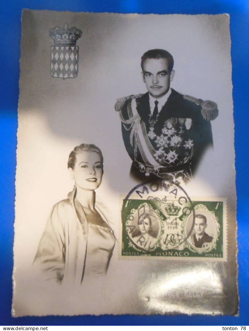 CARTE MAXIMUM DE MONACO   -  1956 - Cartoline Maximum
