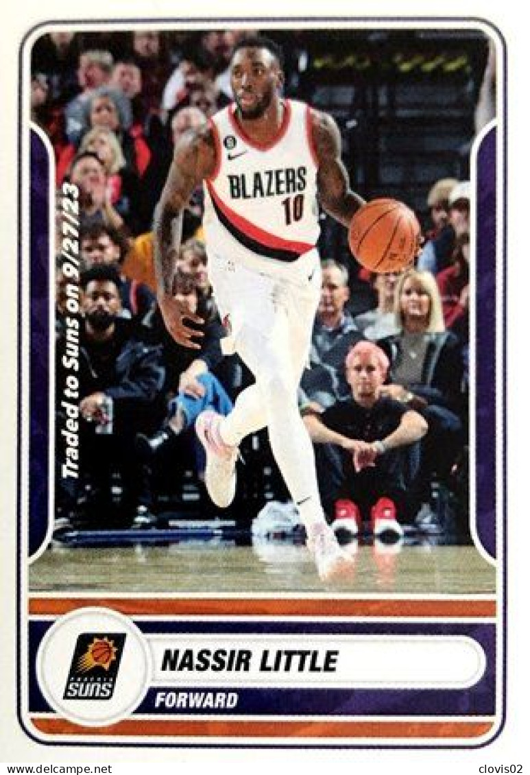 435 Nassir Little - Phoenix Suns - Panini NBA Basketball 2023-2024 Sticker Vignette - Andere & Zonder Classificatie