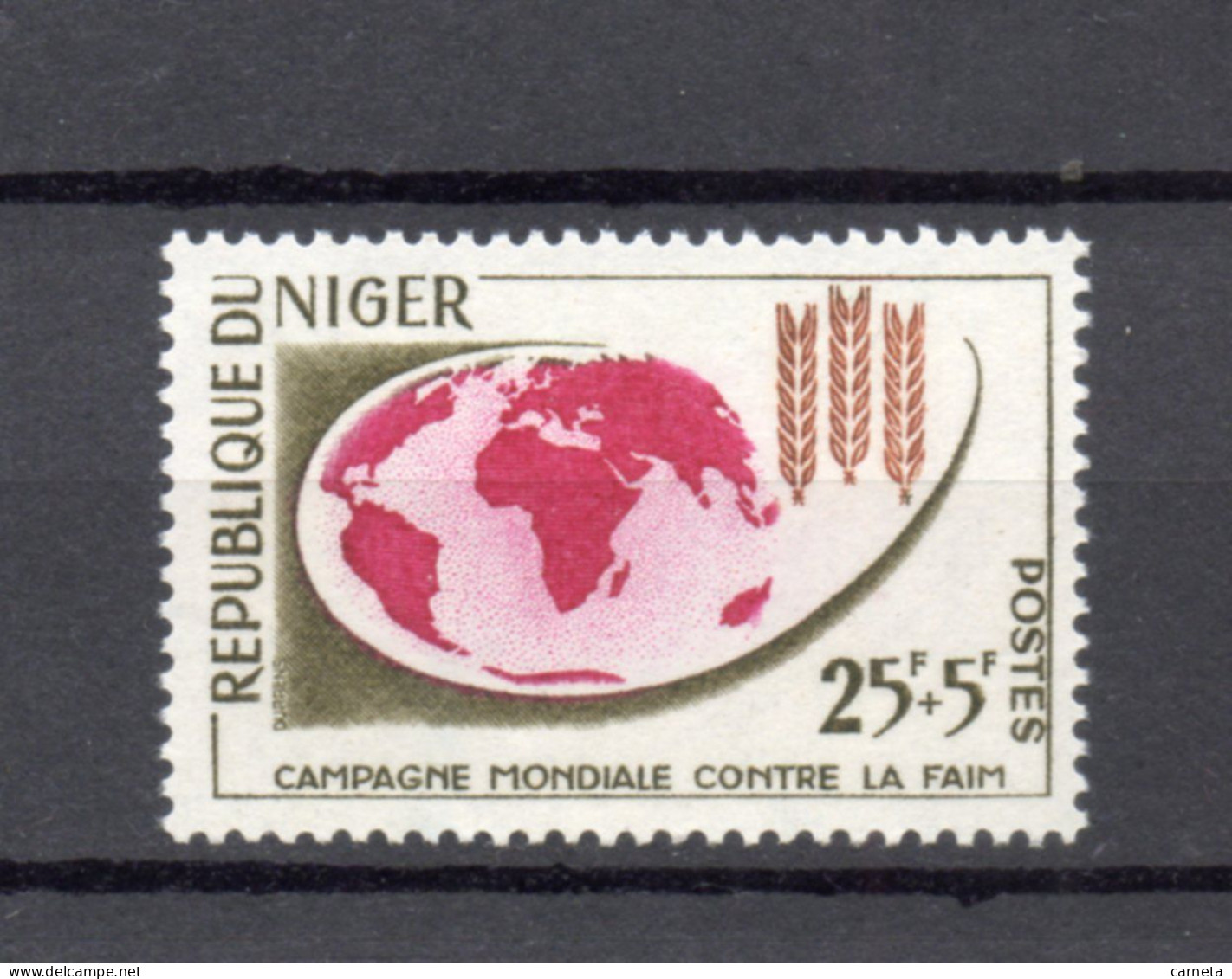 NIGER   N° 119    NEUF SANS CHARNIERE  COTE 1.10€   CAMPAGNE CONTRE LA FAIM - Niger (1960-...)