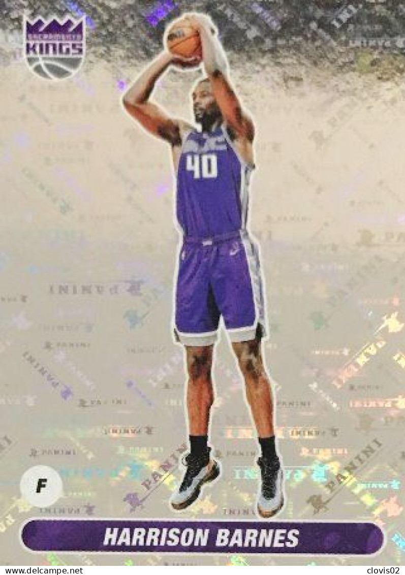 452 Harrison Barnes - Sacramento Kings - Panini NBA Basketball 2023-2024 Sticker Vignette - Autres & Non Classés