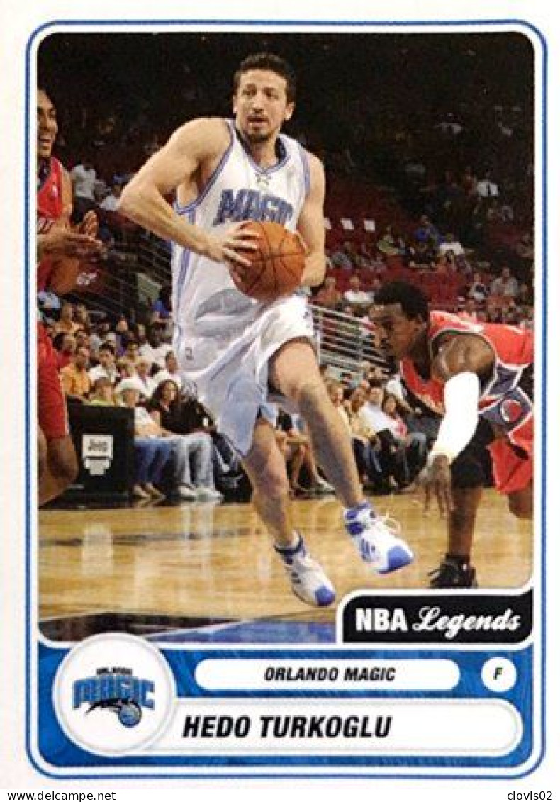 497 Hedo Turkoglu - NBA Legends - Panini NBA Basketball 2023-2024 Sticker Vignette - Otros & Sin Clasificación