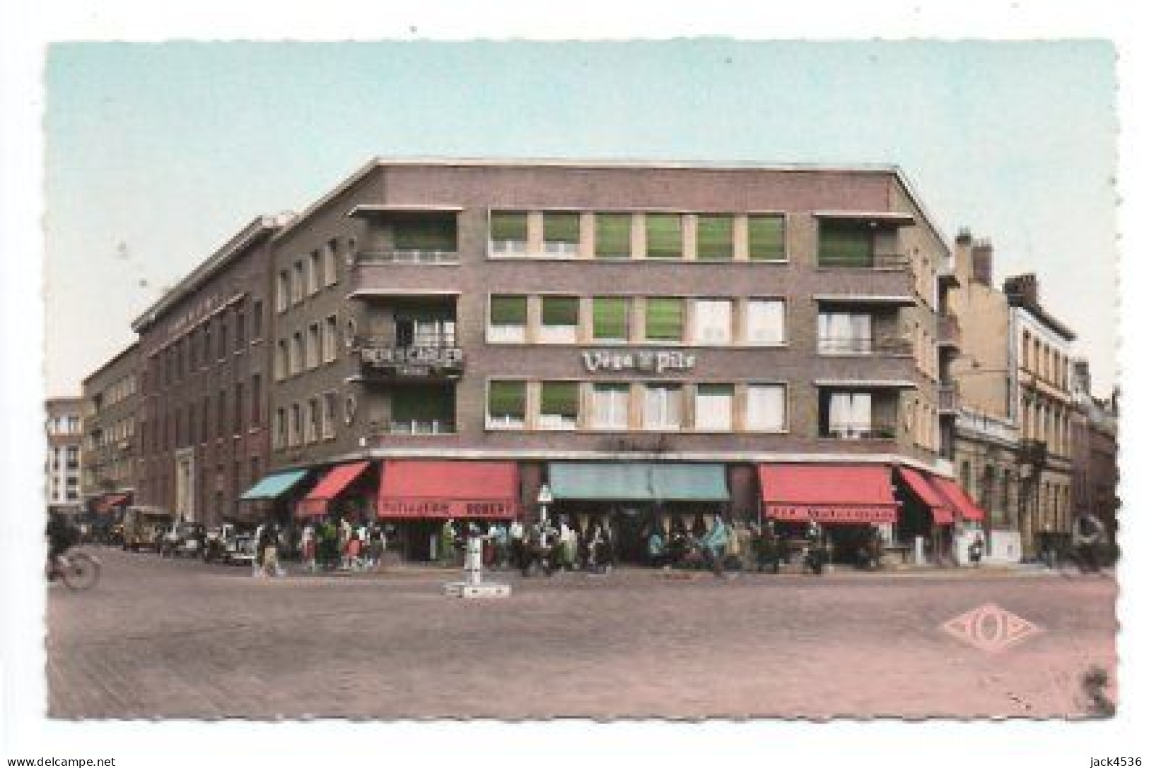 Carte Postale Moderne - 14 Cm X 9 Cm - Non Circulé - Dép. 59 - DUNKERQUE - Angle Place JEAN BART Et Rue GAMBETTA - Dunkerque