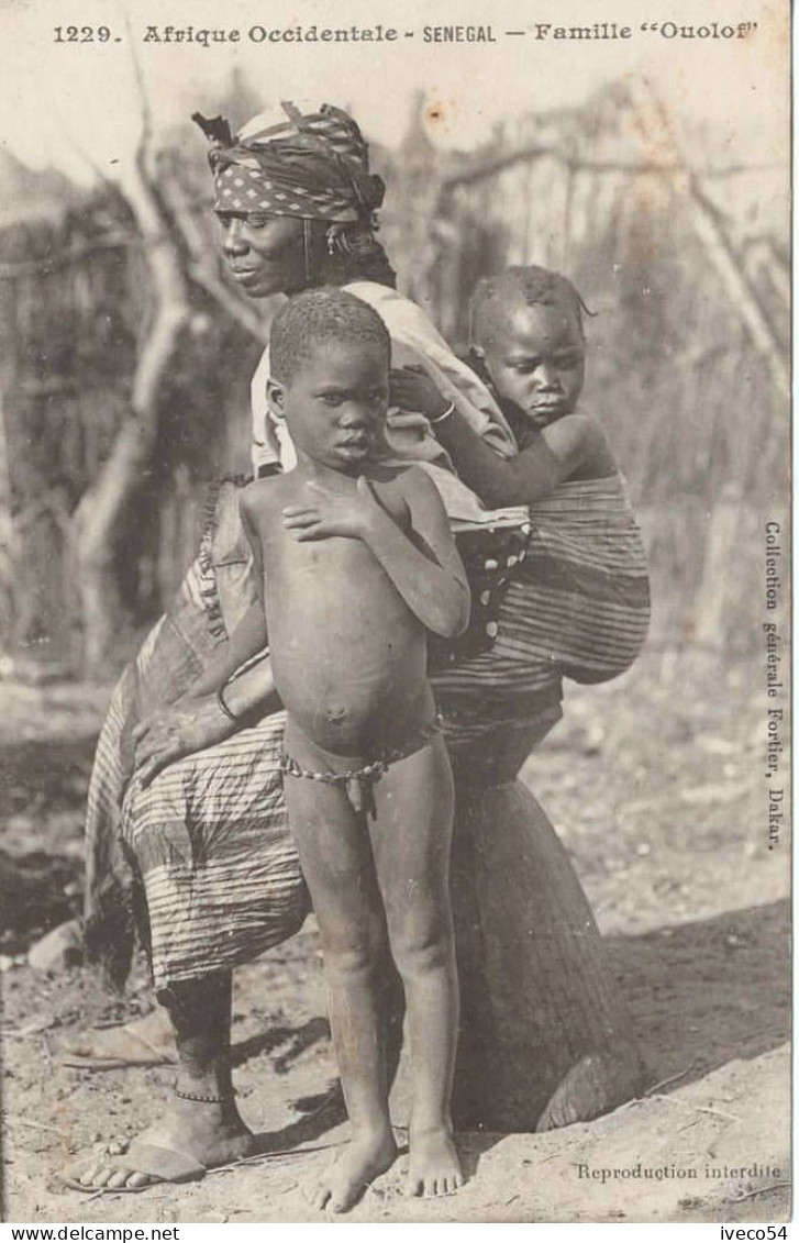 Sénègal   " Famille Ouolof " - Sénégal