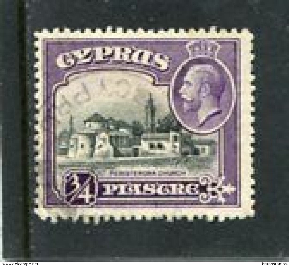 CYPRUS - 1934   GEORGE V  3/4 Pi  FINE USED - Cyprus (...-1960)