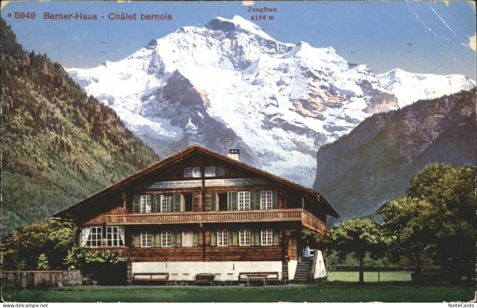 11194100 Bern BE Berner Haus Jungfrau  Bern - Autres & Non Classés