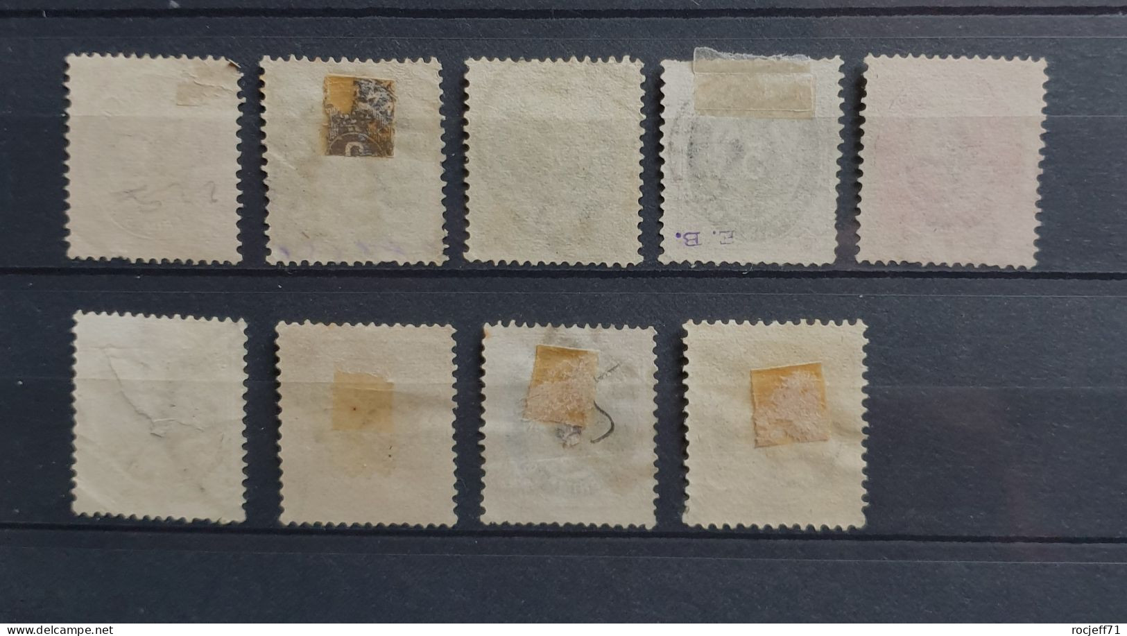 05 - 24 - Gino - Danemark - Lot De Vieux Timbres - Old Stamps  - Value : 200 Euros - Used Stamps