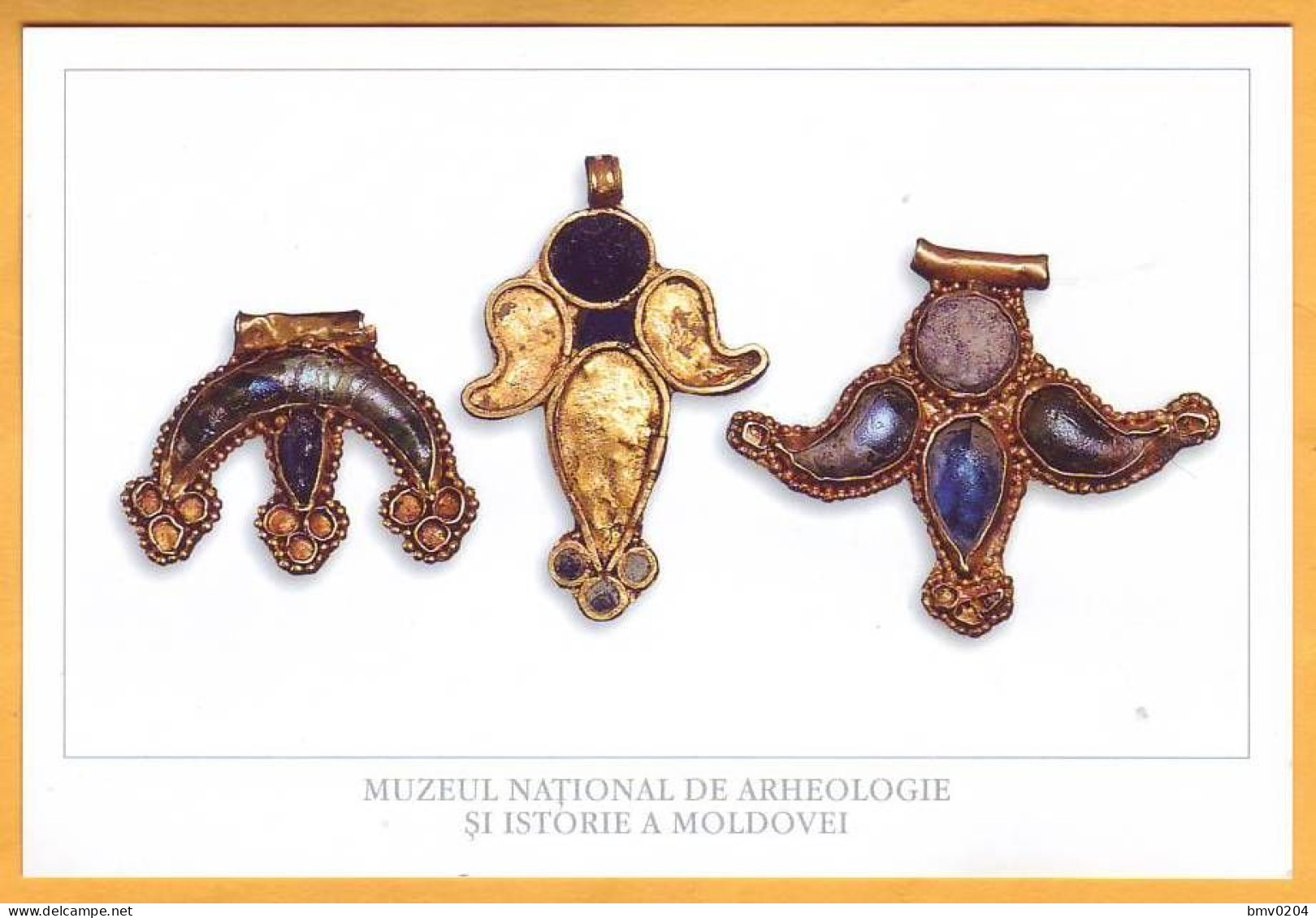 2017 Moldova Moldavie Moldau Private FDC "Ancient Vestiges Of The Treasure Of The Republic Of Moldova." - Musées