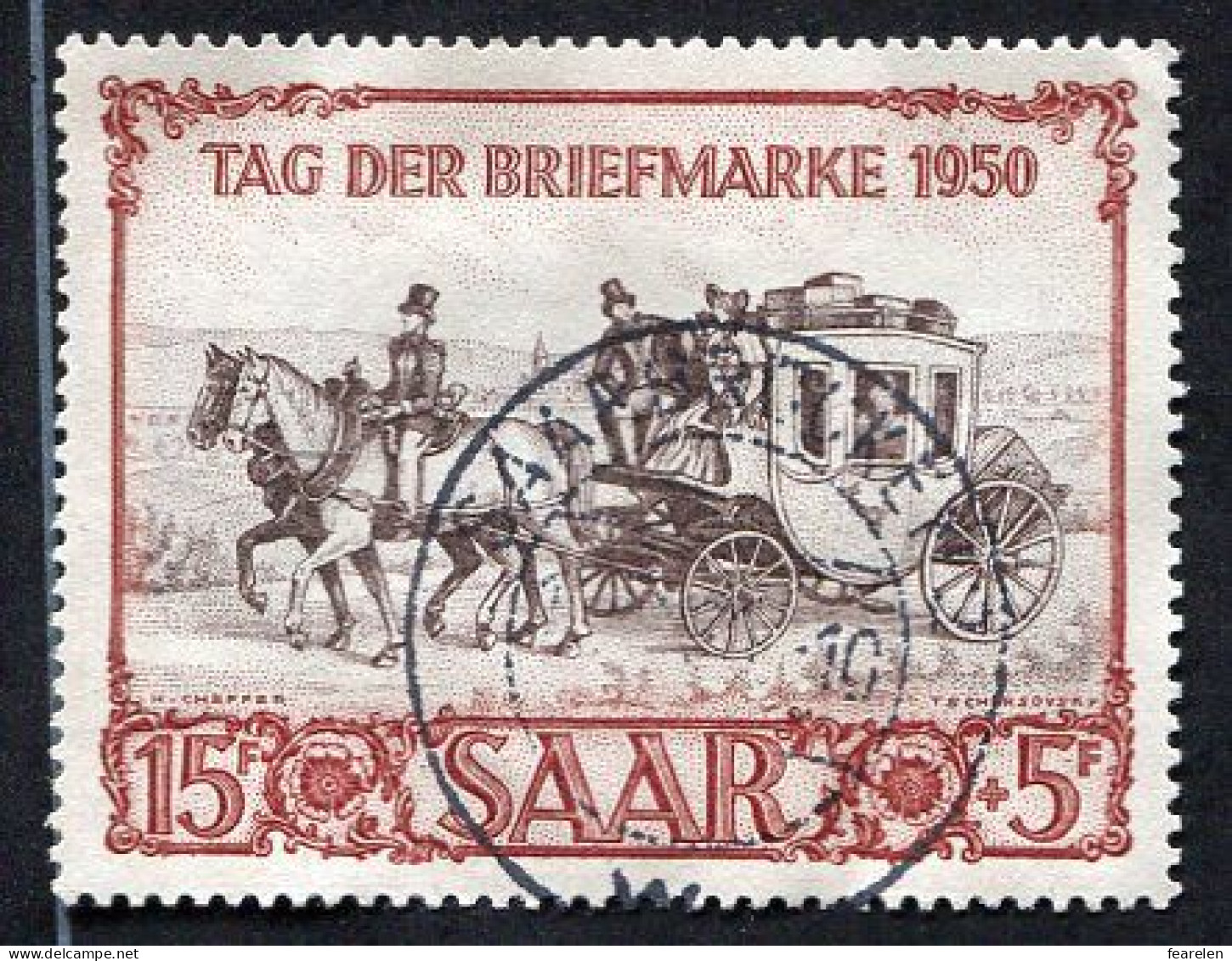 Occupation En Allemagne ; Sarre N°270 Oblitéré ; Saarland Michel N°291 ; Qualité Très Beau - Used Stamps